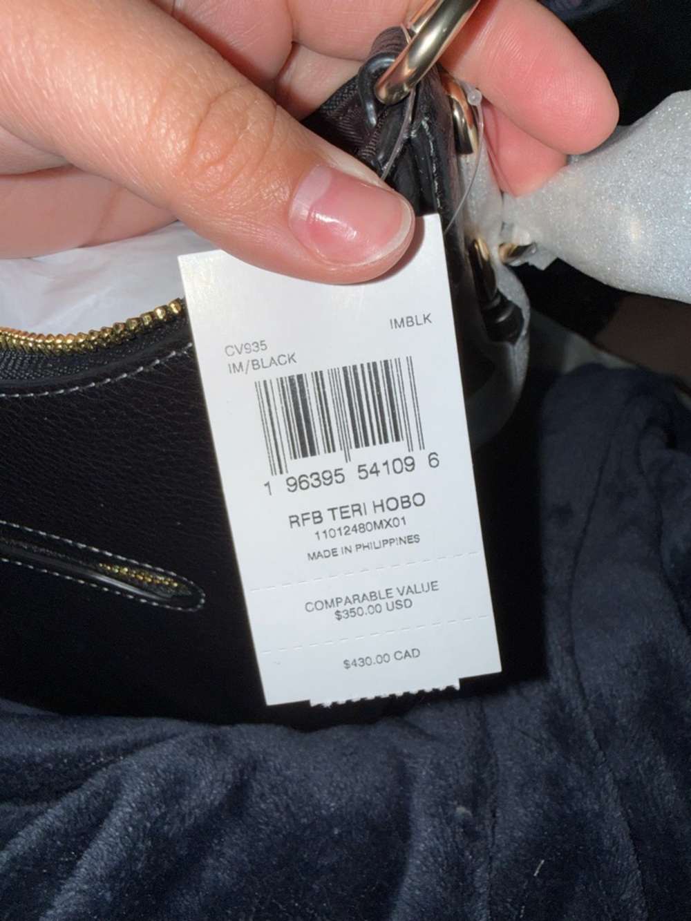 Coach Outlet Teri Hobo Bag - Picture 9 of 14
